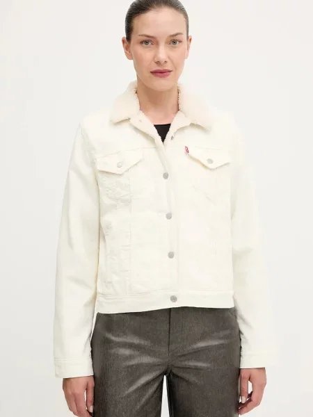 Levi's kurtka sztruksowa przejściowa beżowy