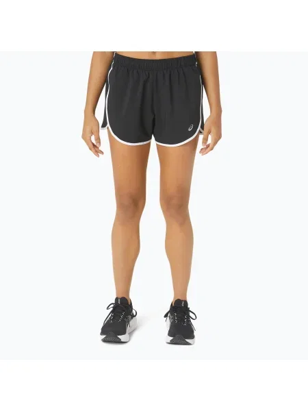 Дамски шорти за бягане ASICS Icon performance black черно