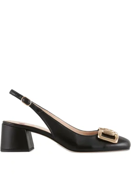 Salonke Högl sa kopčom s otvorenom petom crna