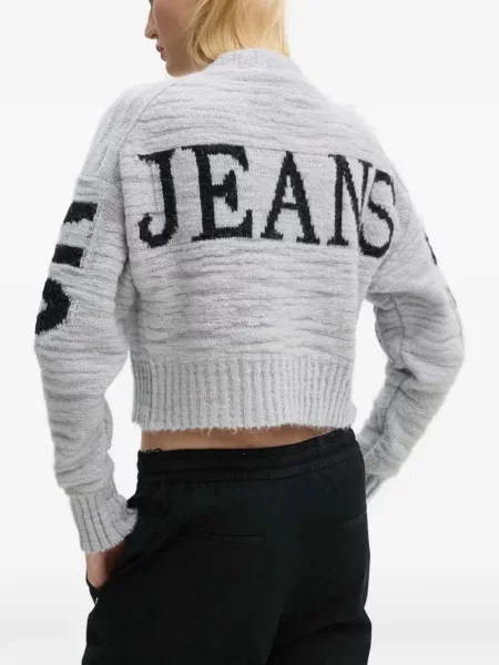 Cropp cardigan Moschino Jeans gri