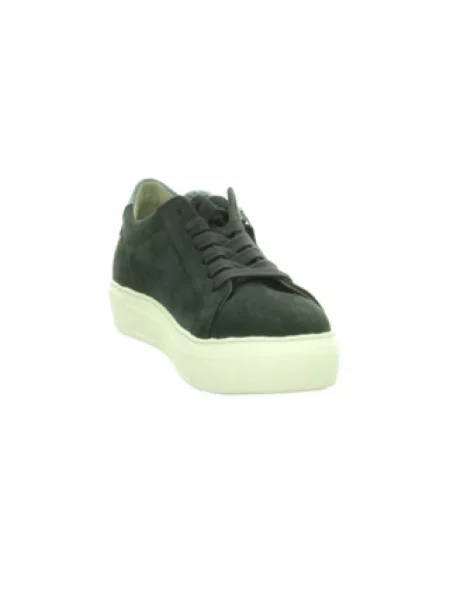 Sneakersy Gabor sznurowane skórzane niebieskie