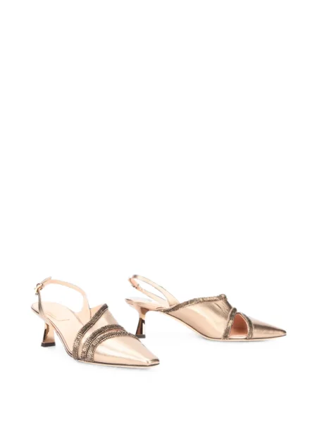 Pantofi cu toc Alberta Ferretti cu paiete