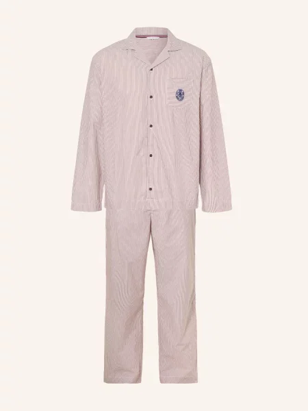 Tommy Hilfiger Piżama rot granatowa
