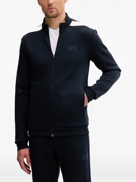 Pulover Ea7 Emporio Armani cu imagine albastru