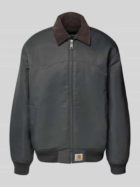 Bomberka o kroju regular fit z kołnierzykiem typu kent Carhartt Work In Progress