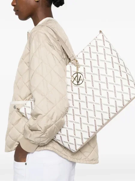 Geantă shopper Armani Exchange cu imagine