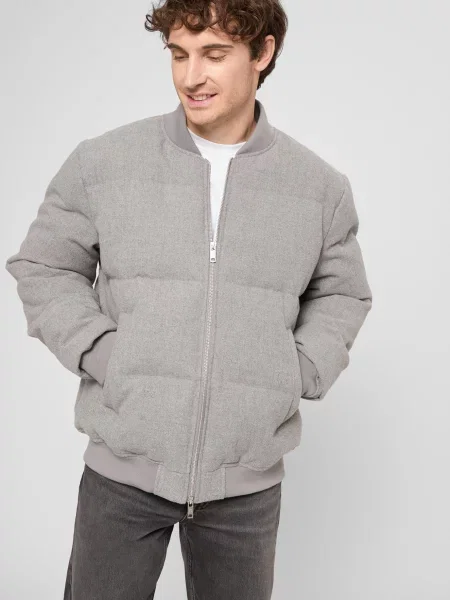 Пуховик Prpy сірий