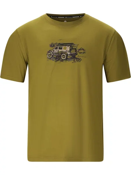 T-shirt Whistler Tulon zielona