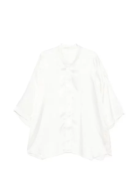 Къс риза Rick Owens бяло