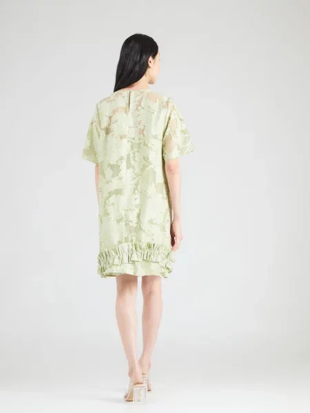 SELECTED Rochie de cocktail SLFLINA pastel / deschis verde