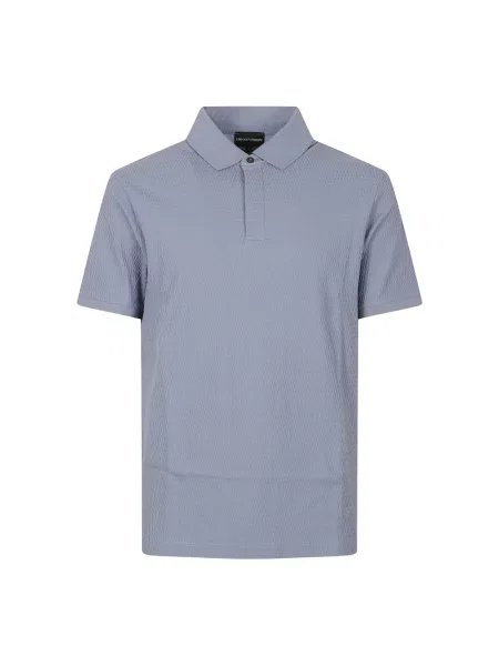 Koszula Emporio Armani niebieska