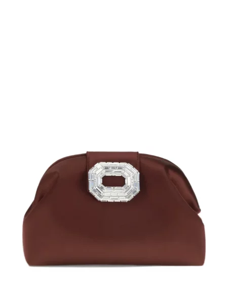 Clutch torbica Amina Muaddi crvena