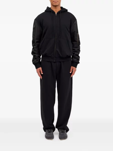 Hanorac cu glugă Mm6 Maison Margiela negru