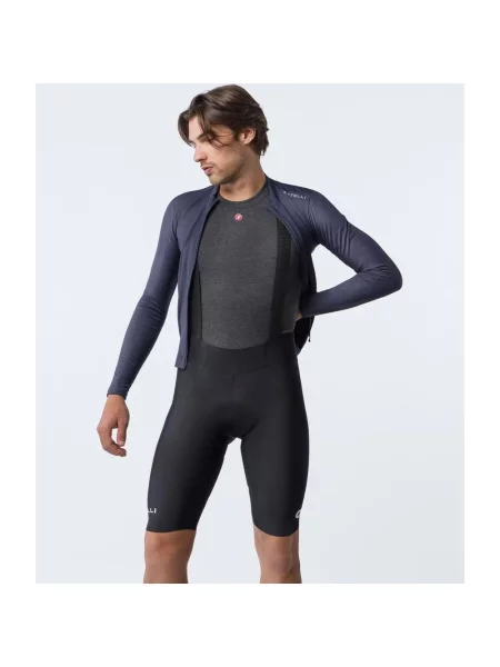 Spodenki rowerowe Castelli Espresso Thermal S czarny