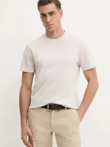 Тениска Calvin Klein бежово