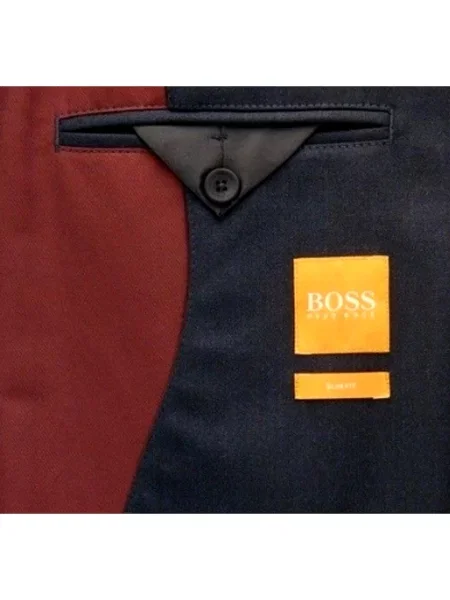 Marynarka Hugo Boss w kolorze melanż niebieska