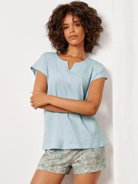 Низ піжами Tchibo бавовна/віскоза сірий