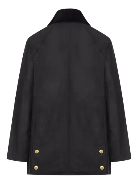 Palton Barbour de catifea cord negru