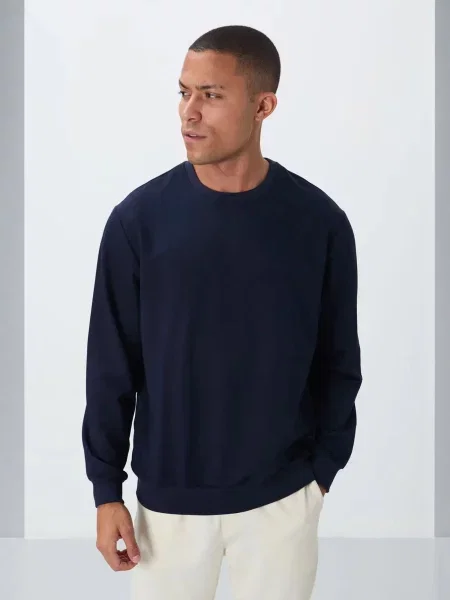 Tommy Life Mikina marine modrá