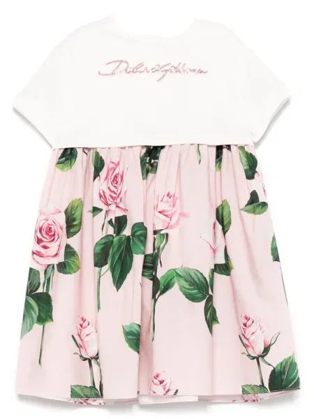 Sukienka dziecięca Dolce And Gabbana biała