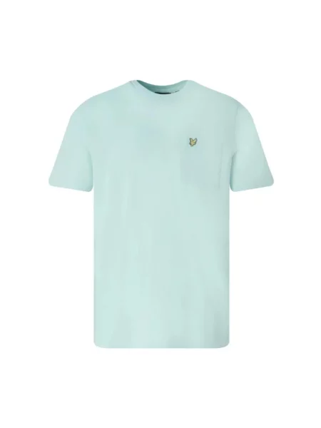 Koszulka Lyle & Scott z krótkim rękawem klasyczna zielona