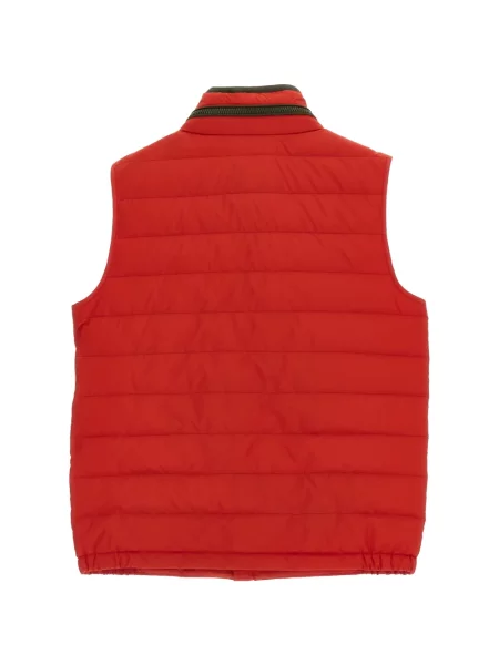 Kamizelka dziecięca Moncler Enfant czerwona