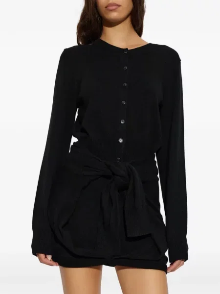 Rochie mini Alexander Wang cu legături negru