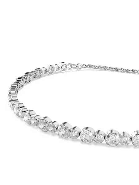 Brăţară Swarovski transparente argintiu