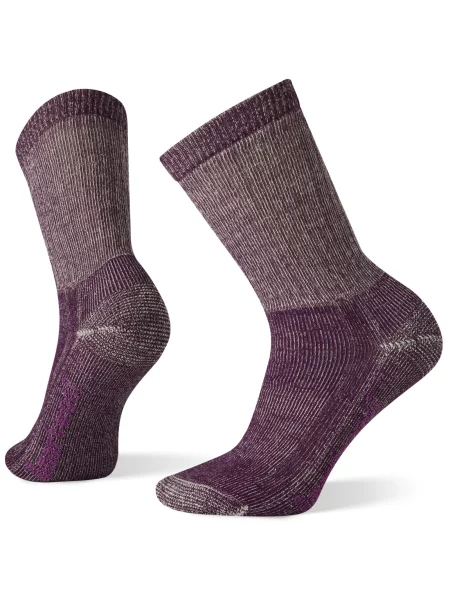 Smartwool skarpety z wełną merino W HIKE CE FC CRW BORDEAUX Small L fioletowe