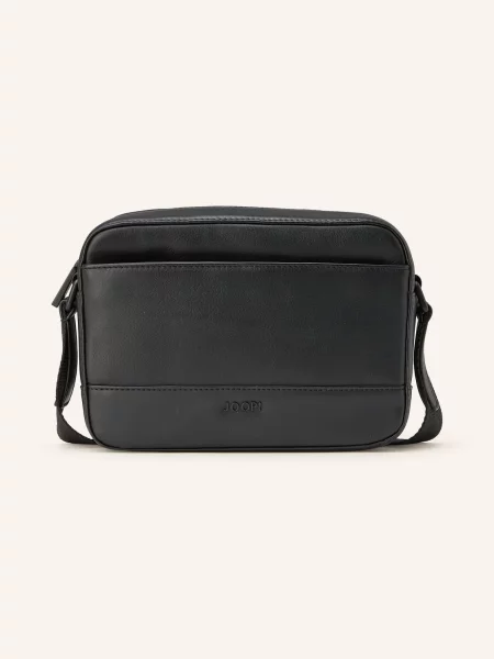 Torba na ramię z detalem z logo model ‘Manciano pino’ Joop! czarna