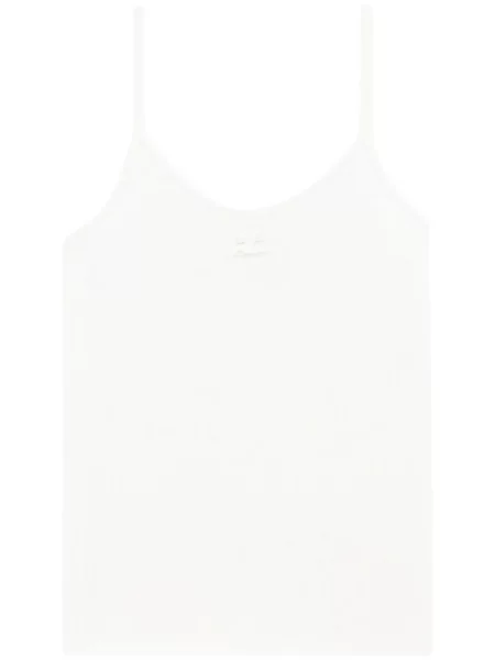 Maiou Courreges tricotate alb