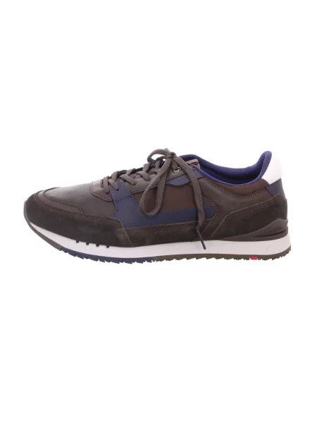 Sneakersy Lloyd skórzane brązowe