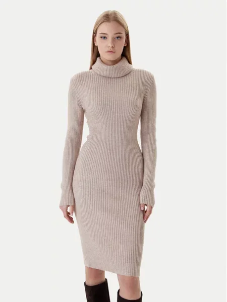 ONLY Трикотажна сукня Nellie бежевий