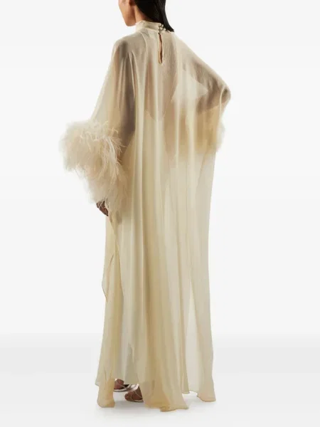 Rochie maxi Taller Marmo cu pene