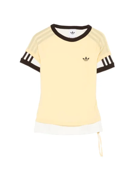 Nohavice Adidas hnedá