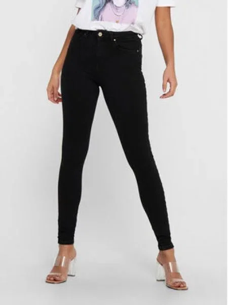 ONLY Blugi Power Skinny Fit negru