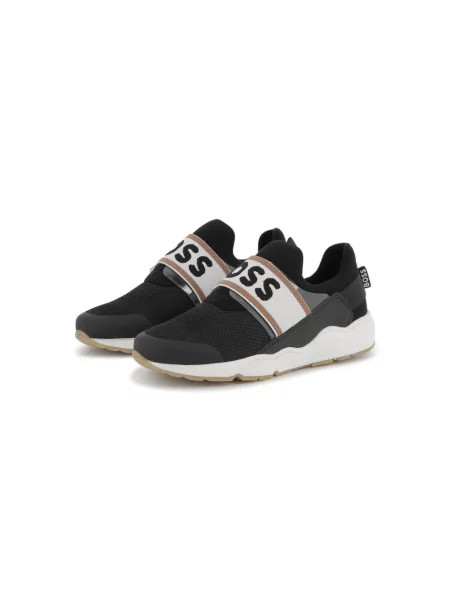 Sneakersy dziecięce Bosswear czarne