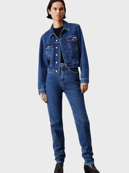 Прямые джинсы Calvin Klein Jeans синие