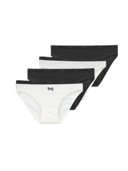 Strečové kalhotky Dim černé