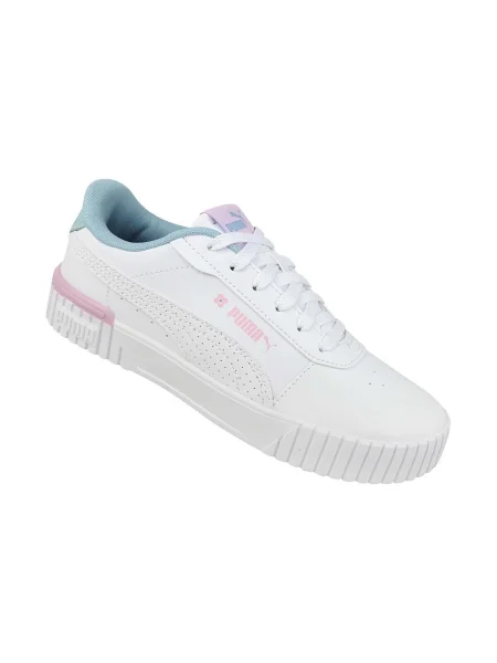 Pantofi Puma cu imprimeu tropical alb