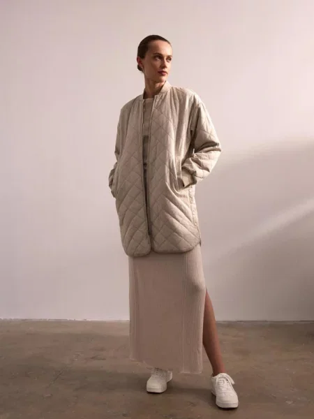 Куртки DIVERSE Hrefna бежевий