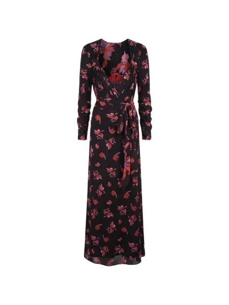 Maxi šaty Dvf Diane Von Furstenberg čierna