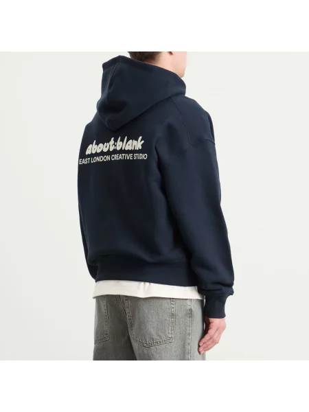Bluza z kapturem Aboutblank granatowa