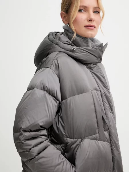 Пуховик Max&co серый