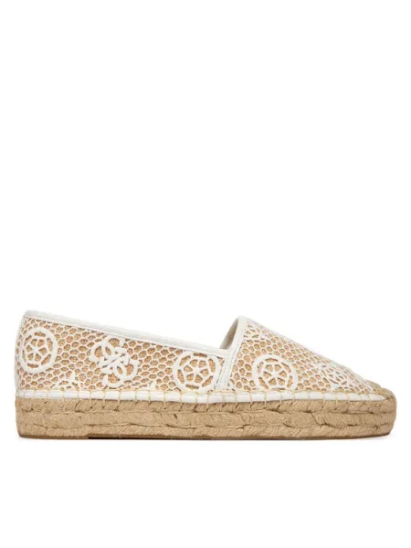 Guess Espadrile FLJOEN alb