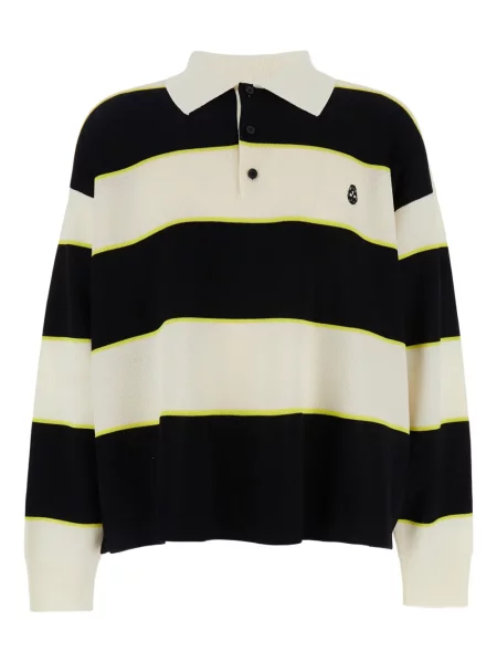 Polo Alexander Mcqueen cu dungi negru