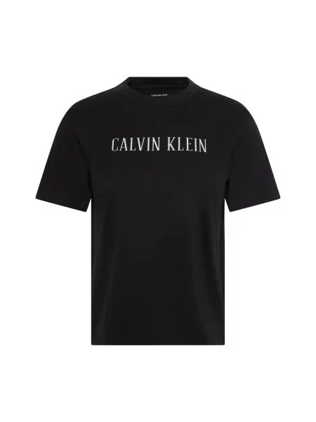 Calvin Klein Jeans Tricou CLASSIC VARSITY negru alb