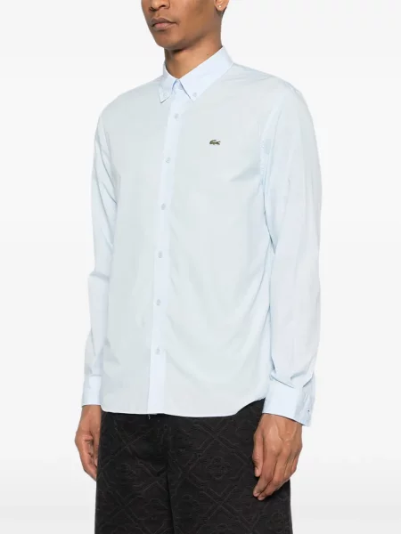 Cămașă Lacoste lungă albastru