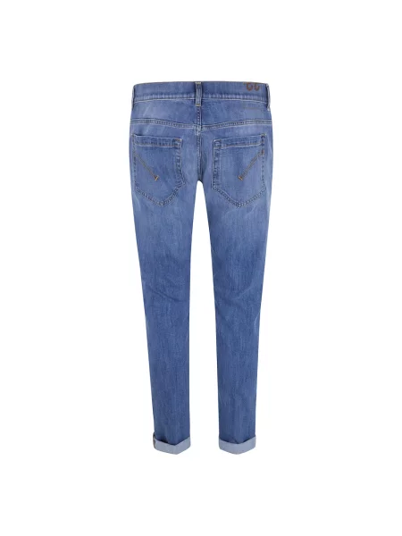 Skinny jeansy skinny Dondup niebieskie
