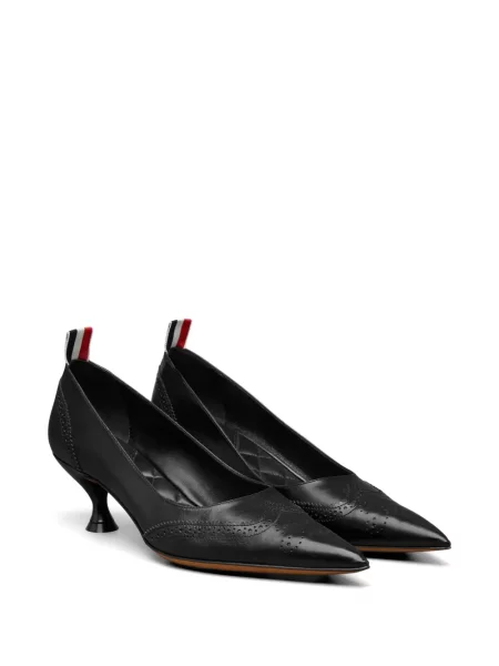 Pantofi cu toc Thom Browne din piele negru